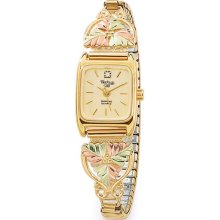 Black Hills Gold Womens Golden Leaves Watch