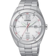 BM7070-66A - Citizen Eco-Drive 100m Mens Calendar Stainless Steel Sports Watch