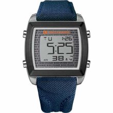 Boss Orange Chronograph Digital Fabric Mens Watch