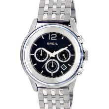 Breil 'Orchestra' Chronograph Bracelet Watch Black/ Silver