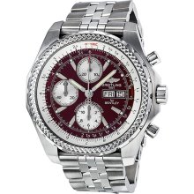 Breitling Bentley GT Racing Chronograph Burgundy Dial Mens Watch A1336313-K506