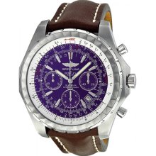 Breitling Bentley Motors T Burgundy Dial Chronograph Mens Watch A2536212-Q522BRLT