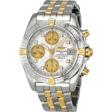 Breitling Chrono Cockpit Silver Dial Mens Watch B1335812-G577TT