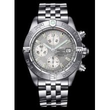 Breitling Galactic Chrono II Steel Watch #521