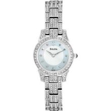 Bulova 96l149 Ladies Swarovski Crystal Watch (new With Tags) Women's