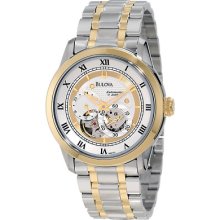 Bulova 98a123 Men's Bva Series Two Tone Multi Function Automatic Watch