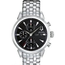 Bulova Accutron Gemini Men`s Automatic Chronograph Anti-reflective Watch