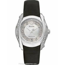 Bulova Ladies 36 Diamond Tanglewood Precisionist Stainless 96R140