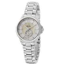 Bulova Ladies Adventurer Collection Watch Diamonds White 96P116