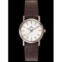 Bulova Ladies' Leather Strap Collection 98V31
