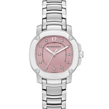 Burberry The Britain Diamond Dial Bracelet Watch, 34mm