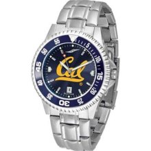 Cal Berkeley Golden Bears Men's Stainless Steel Dress Watch