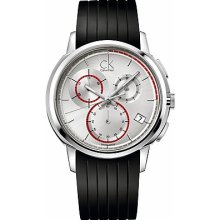 Calvin Klein Drive Men's Silver Chronograph Dial K1V27926 Watch