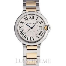 Cartier Ballon Bleu Medium Stainless Steel & 18K Yellow Gold Unisex Watch - W6920047