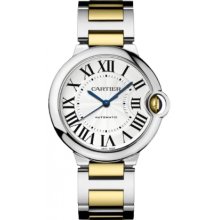 Cartier Ballon Bleu Unisex Steel and Gold Watch W6920047