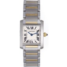 Cartier Tank Francaise Ladies 2-Tone Watch W51007Q4