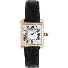 Cartier Tank Obus Men's or Ladies 18k Yellow Gold Watch