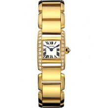 Cartier Tankissime 18kt Yellow Gold Diamond Ladies Watch WE70047H