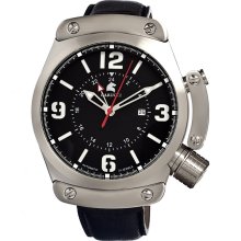 Carucci Ca2170bk-wh Quarto Mens Watch