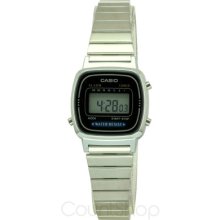 Casio Alarm Digital La670wa-1df | Metal Bracelet | Chronograph | 50m |