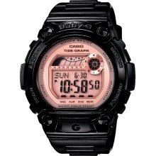 Casio BLX100-1E Baby-G Black and Pink Multi-Function Women's Watch