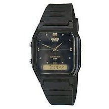 Casio Digital/analogue Retro Watch Aw-48h B3