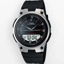Casio Forester Illuminator Databank Analog And Digital Chronograph