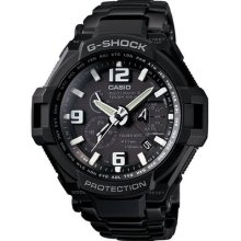 Casio G-shock Aviation Watch Analog Black Metal Gw4000d-1
