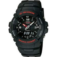Casio G-shock G-100-1bmjf Shock Resist Analog & Digital Watch