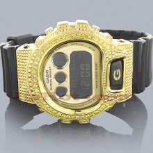 Casio G-Shock Yellow Diamond Watch 2.00ct DW-6900