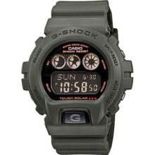 Casio G6900KG-3A Army Green Tough Solar G-Shock Strap Black Digit ...