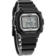 Casio Illuminator Mens Black Gloss Finish Digital Quartz Watch F108WHC-1A