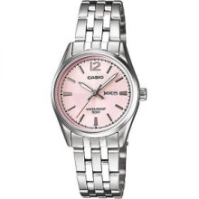 Casio Ladies Pink Dial Fashion Dress Watch LTP-1335D-5AV LTP1335D