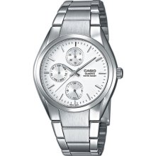 Casio Men's Analogue 3 Dial Display Watch Stainless Steel Mtp-1191a-7ad