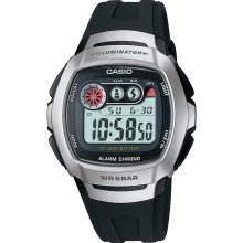 Casio Mens Calendar Day/Date Digital Sport Watch with Silvertone and