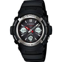 Casio Men's G-shock Multi Band Solar Tough Analog Watch - Casio Awrm100-1a