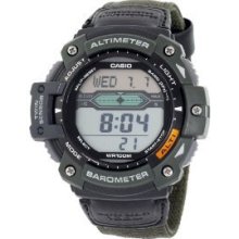 Casio Men's Sgw300hb-3avcf Twin Sensor Multi-function Digital Green Sport Watch