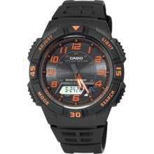 Casio Men's Slim Solar Watch Black