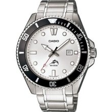 Casio Men's Stainless Steel Duro 200m Watch Mdv-106d-7a