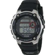 Casio Mens Wv200a-1av Waveceptor Atomic Sport Watch