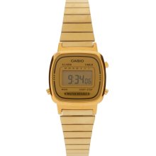 Casio Mini Digital Watch Gold