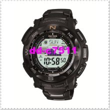 Casio Protrek Prw 2500yt 1jf Black Titanium Solar Radio Controlled Multiband 6