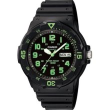 Casio Quartz Analog Men's Sports Watch Mrw200 Mrw200h Mrw-200h-3b