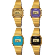 Casio Vintage Retro Gold Digital Watch La670 La670wga