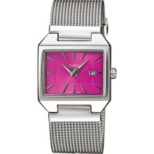 Casio Women's Core LTP1333BD-4A Silver Stainless-Steel Quartz Wat ...