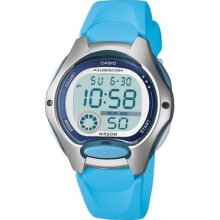 Casio Women's Lw200 2bv Digital Blue Resin Strap Watch Wrist Watches Sport
