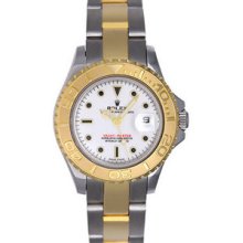 Certified Pre-Owned Ladies Rolex Yacht-Master 29mm 2Tone Watch 169623
