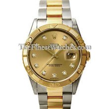 Certified Pre-Owned Rolex Datejust Turn-O-Graph Two-Tone Watch 16263