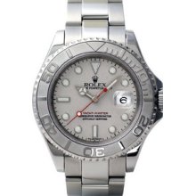 Certified Pre-Owned Rolex Yacht-Master 40mm Steel Watch 16622