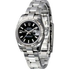 Certified Pre-Owned Rolex Datejust 26mm Steel Ladies Watch 179174